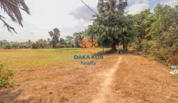 Urgent Sale Land near ISSR School-Siem Reap