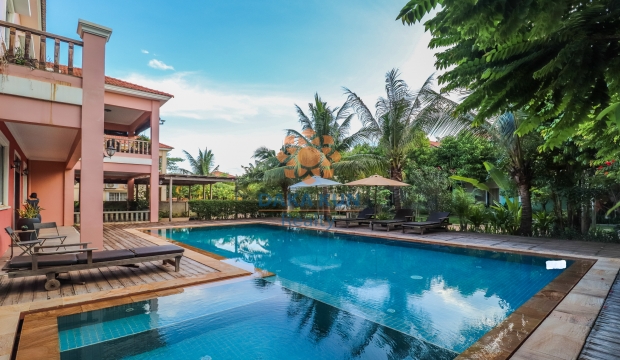 4 Bedrooms Villa with Swimming Pool for Rent in Siem Reap-Svay Dangkum