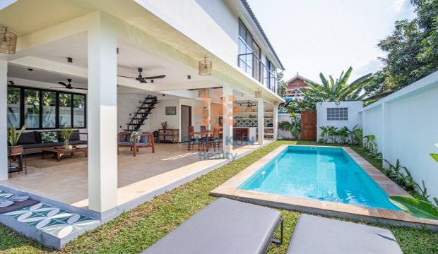 2 Bedrooms Villa for Rent with Swimming Pool in Siem Reap city