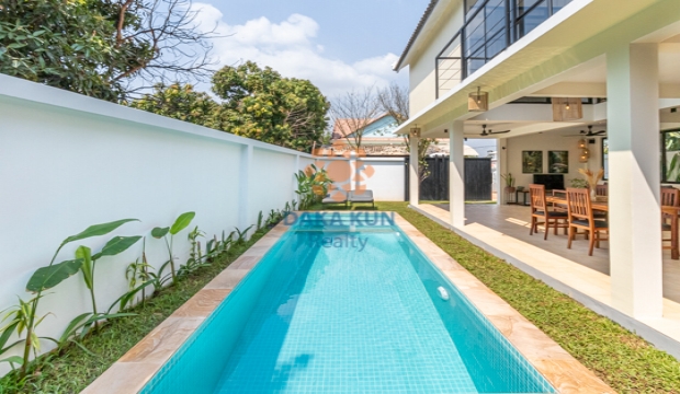 2 Bedrooms Villa for Rent with Swimming Pool in Siem Reap city