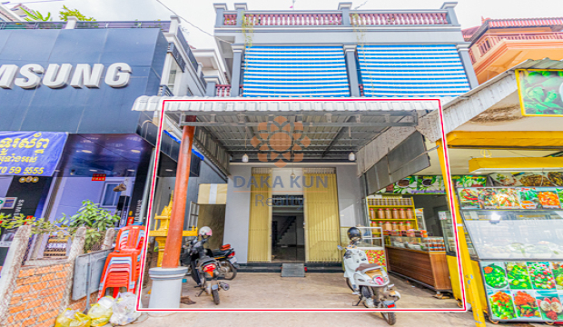 Shophouse for Rent in Krong Siem Reap-Svay Dangkum