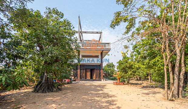 Land and House Sale in Siem Reap-Chreav