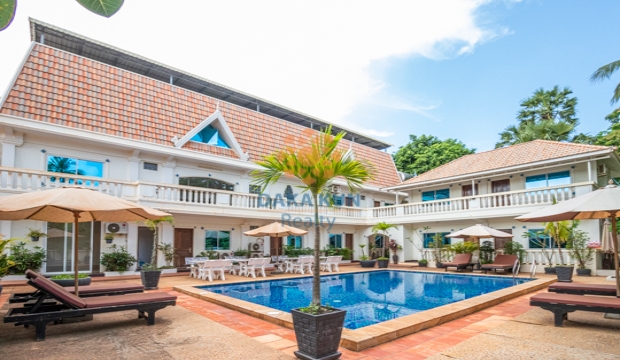 45 rooms Hotel for Rent in Krong Siem Reap-Svay Dangkum