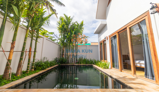 3 Bedrooms Villa for Rent with Swimming Pool in Siem Reap city-Svay Dangkum