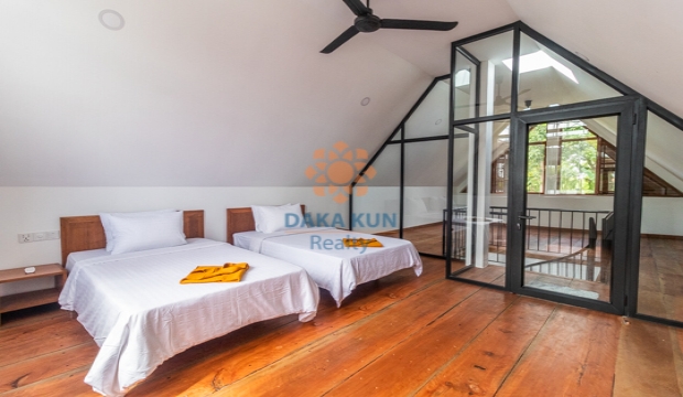 3 Bedrooms Villa for Rent with Swimming Pool in Siem Reap city-Svay Dangkum