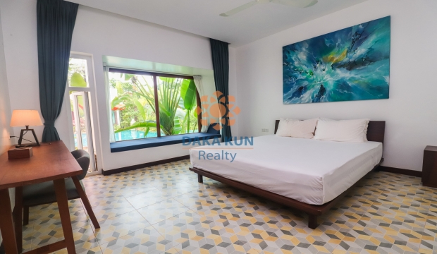 2 Bedrooms Apartment for Rent with Pool in Siem Reap