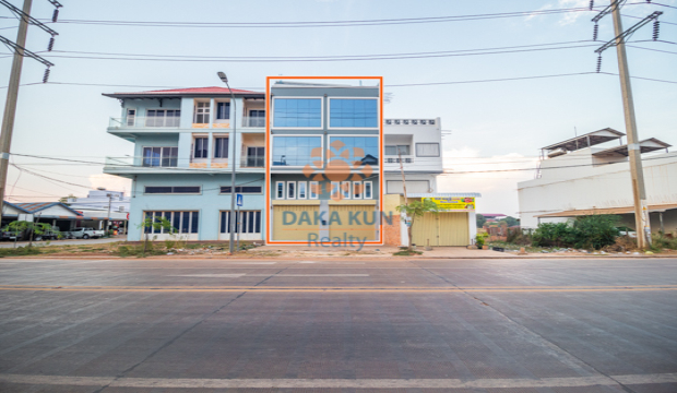 Commercial Building for Rent in Krong Siem Reap-Chea Sim Road