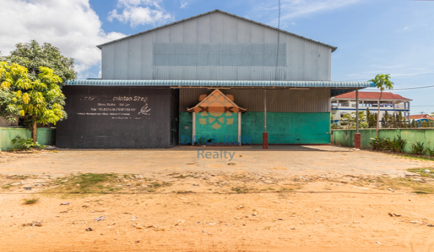 Warehouse for Rent in Krong Siem Reap-Sla Kram