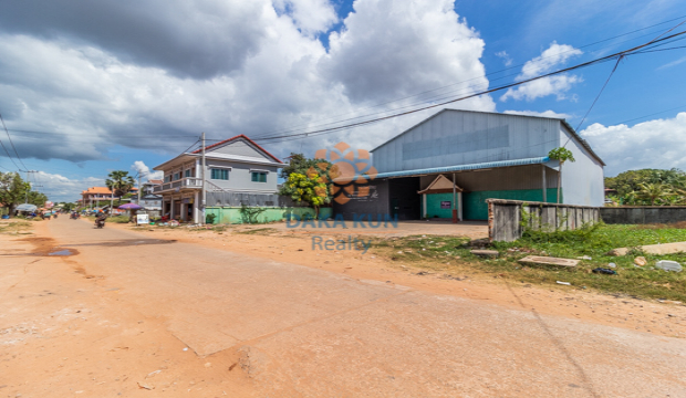 Warehouse for Rent in Krong Siem Reap-Sla Kram