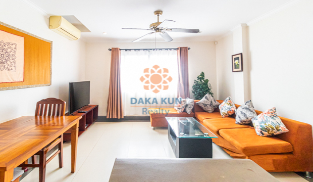 1 Bedroom Apartment for Rent with Pool in Krong Siem Reap-Sla Kram