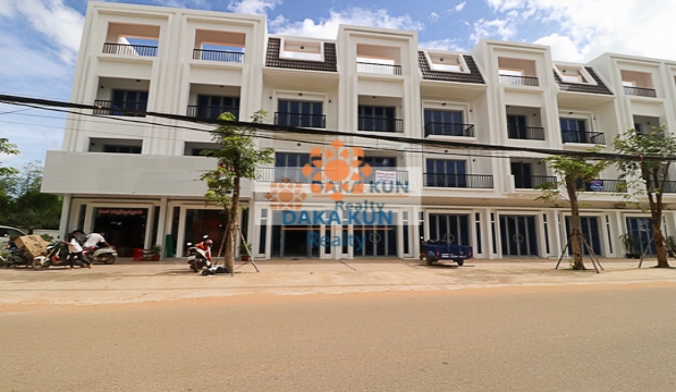 2 Shophouse for Sale on the Main Road-Siem Reap