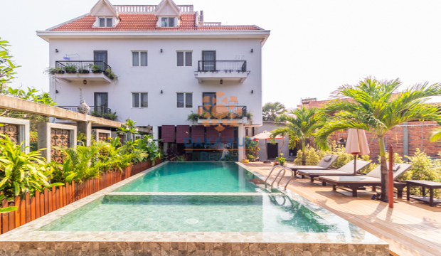 1 Bedroom apartment with Pool for Rent in Siem Reap-Slor Kram