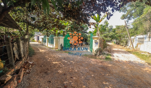 Urgent Sale Land​ and House​ in Siem Reap-Svay Dangkum