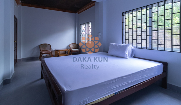 3 Bedrooms Wooden House for Rent in Siem Reap-Sala Kamruek