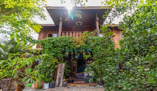 Wooden House For Sale in Siem Reap