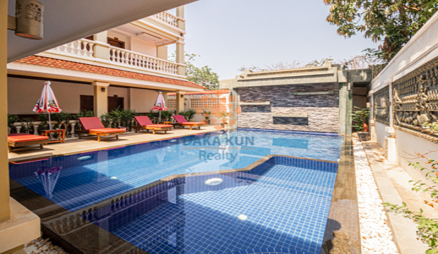 2 Bedrooms Apartment for Rent with Swimming pool in Krong Siem Reap