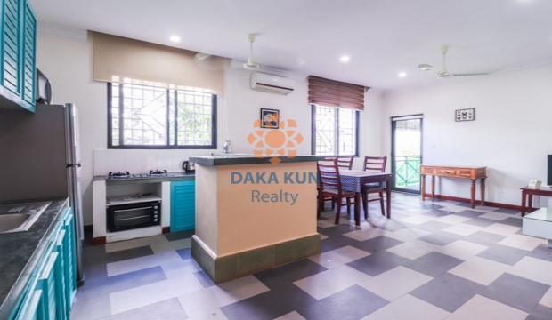 2 Bedrooms Apartment for Rent with Swimming Pool in Siem Reap-Sala Kamreuk