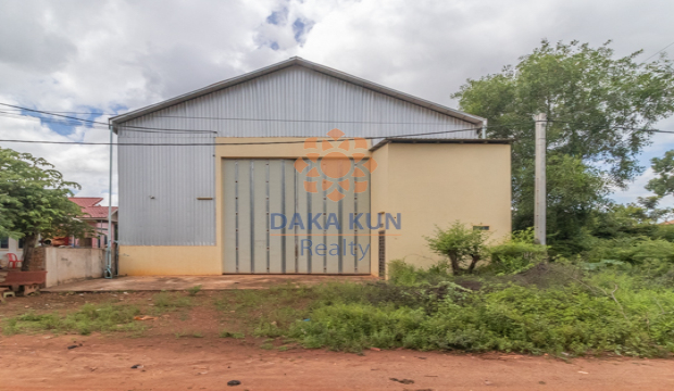 Warehouse for Rent in Siem Reap City-Sla Kram