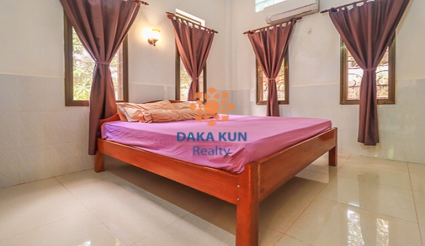 2 Bedroom House for Rent in Siem Reap-Sala Kamruek