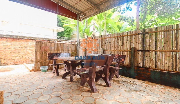 2 Bedroom House for Rent in Siem Reap-Sala Kamruek