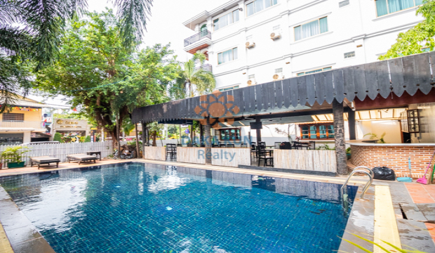 18 rooms Boutique for Rent in Krong Siem Reap-Sok San Road