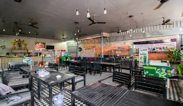 Restaurant for Rent in Siem Reap city-Sala Kamreuk