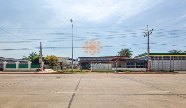 Commercial Space for Rent on Main Road 22 meters, Siem Reap city