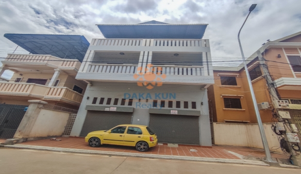 Shophouse for Rent in Siem Reap-Near Psar Leu