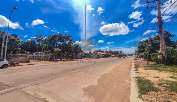 Land for Rent on Main Road 22 meters, Siem Reap