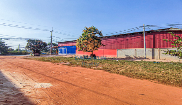 Warehouse for Rent in Krong Siem Reap-Near National Road 6