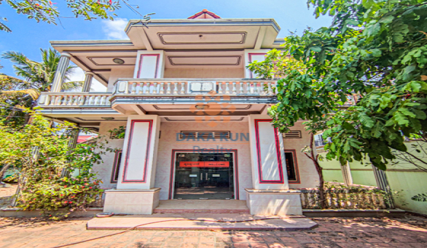 16 rooms Guesthouse for Rent in Krong Siem Reap-Sla Kram