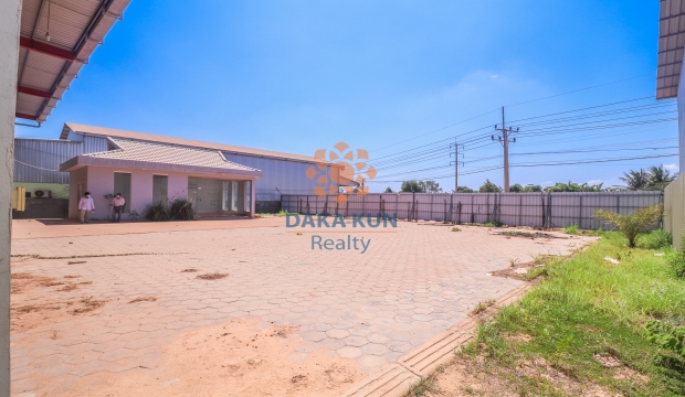 Warehouse for Rent on Ring Road in Sala Kamreuk, Siem Reap