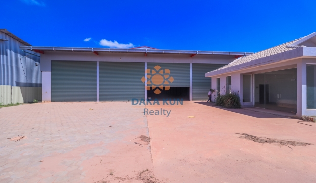 Warehouse for Rent on Ring Road in Sala Kamreuk, Siem Reap