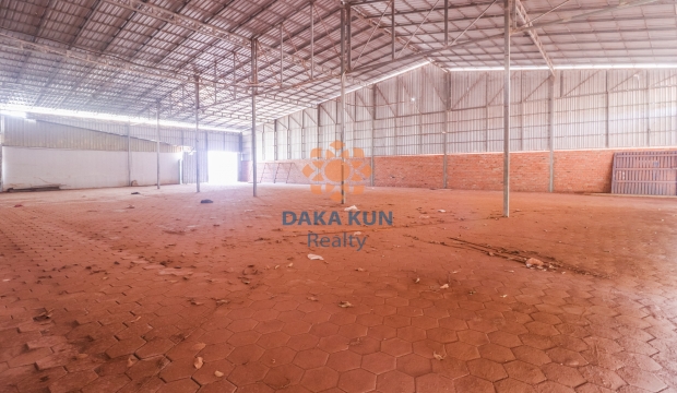 Warehouse for Rent on Ring Road in Sala Kamreuk, Siem Reap