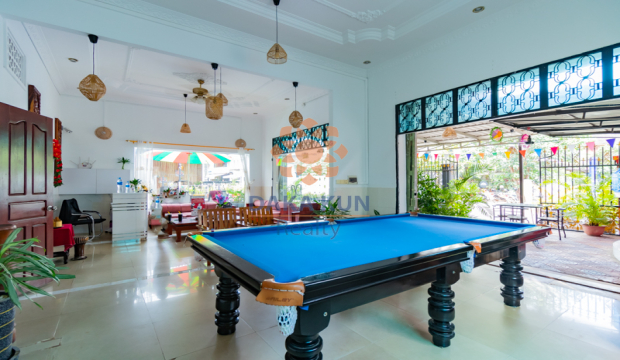 Business for Sale-Hotel and Restaurant in Krong Siem Reap-Wat Damnak