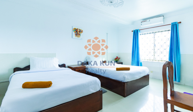 Business for Sale-Hotel and Restaurant in Krong Siem Reap-Wat Damnak