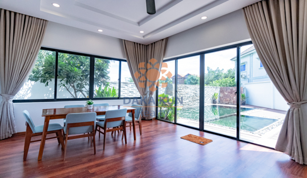 Modern Villa for Rent with Swimming Pool in Siem Reap city-Svay Dangkum