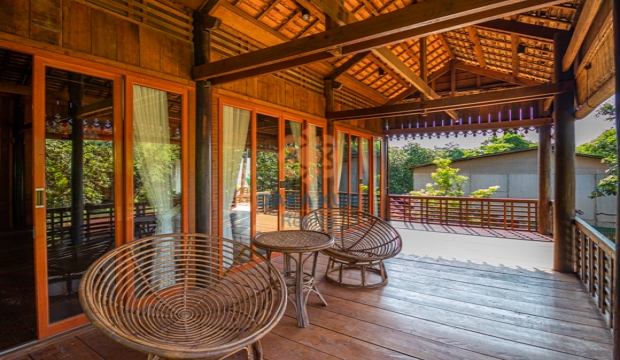 2 Bedrooms Wooden House for Rent in Siem Reap