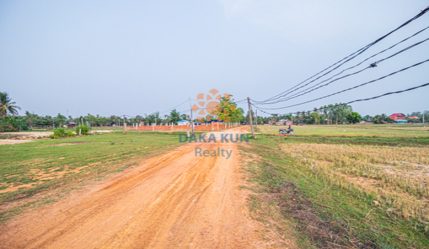 Land for Sale in Krong Siem Reap-Sambuor