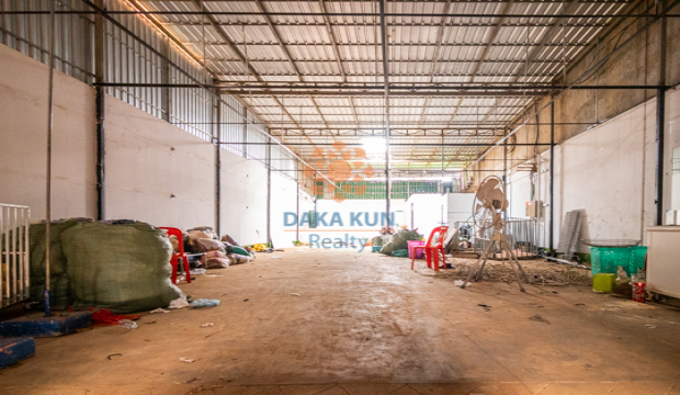 Warehouse for Rent in Krong Siem Reap-Old Bus Station Road