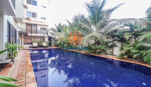 1 Bedroom Apartment for Rent With Pool in Siem Reap-Svay Dangkum