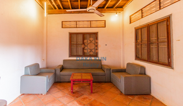 2 Bedrooms Wooden House for rent in Sala Kamreuk-Siem Reap city