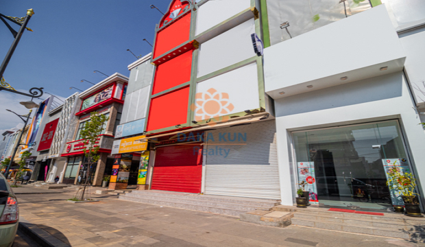 Shophouse for Rent in Krong Siem Reap-Sivutha Road