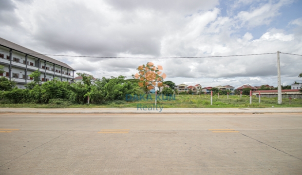 1,494 sqm Land for Sale in Siem Reap on Concrete Road 15 meters