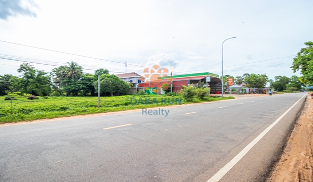 Land for Sale on Road 15 meters, Siem Reap-Prey Kuy