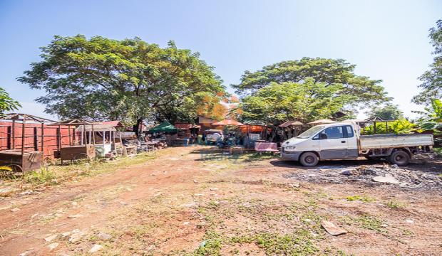 Land for Sale in Siem Reap city-Chreav