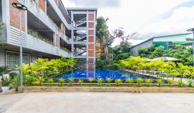 1 Bedroom apartment for Rent with Pool in Siem Reap-Sla Kram