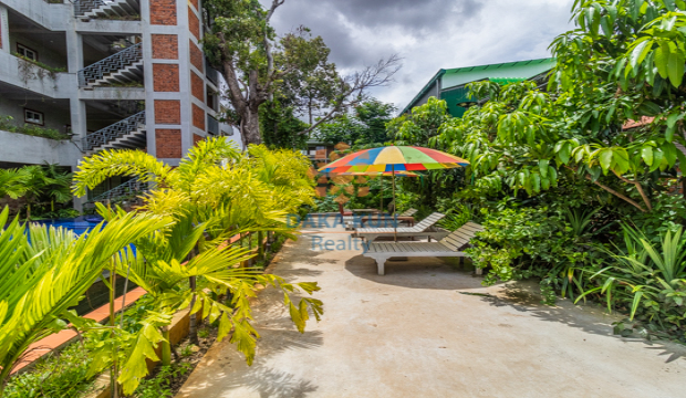 1 Bedroom apartment for Rent with Pool in Siem Reap-Sla Kram