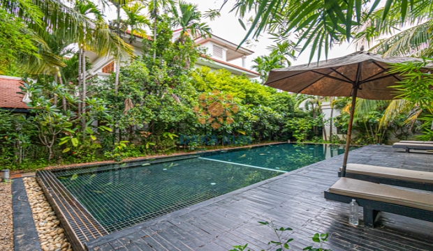 6 Bedrooms Villa for Rent with Swimming Pool in Siem Reap