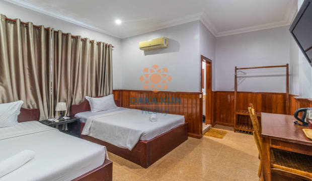 18 rooms Boutique for Rent in Krong Siem Reap-Sok San Road